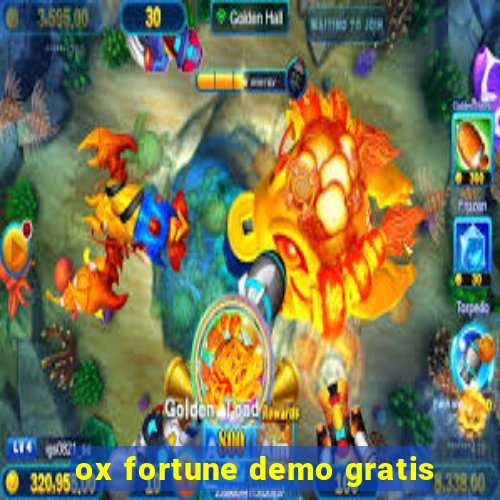 ox fortune demo gratis